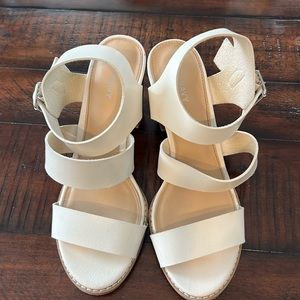 Cream Sandals